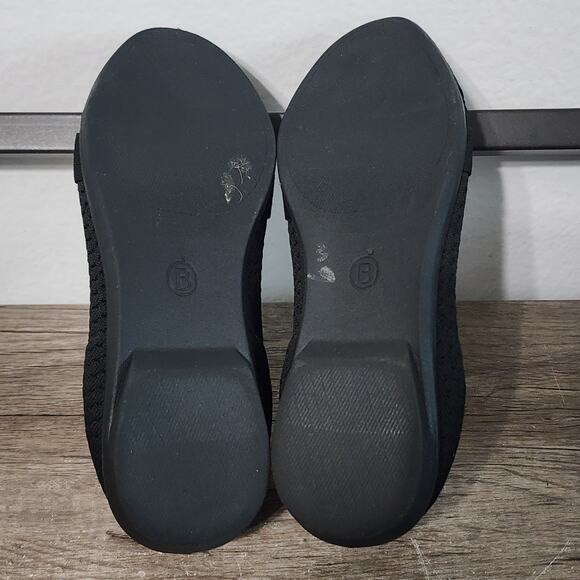 Bzees for LifeStride Kissed Women's Ballet Flats Shoes Size 7 Black - Picture 6 of 8